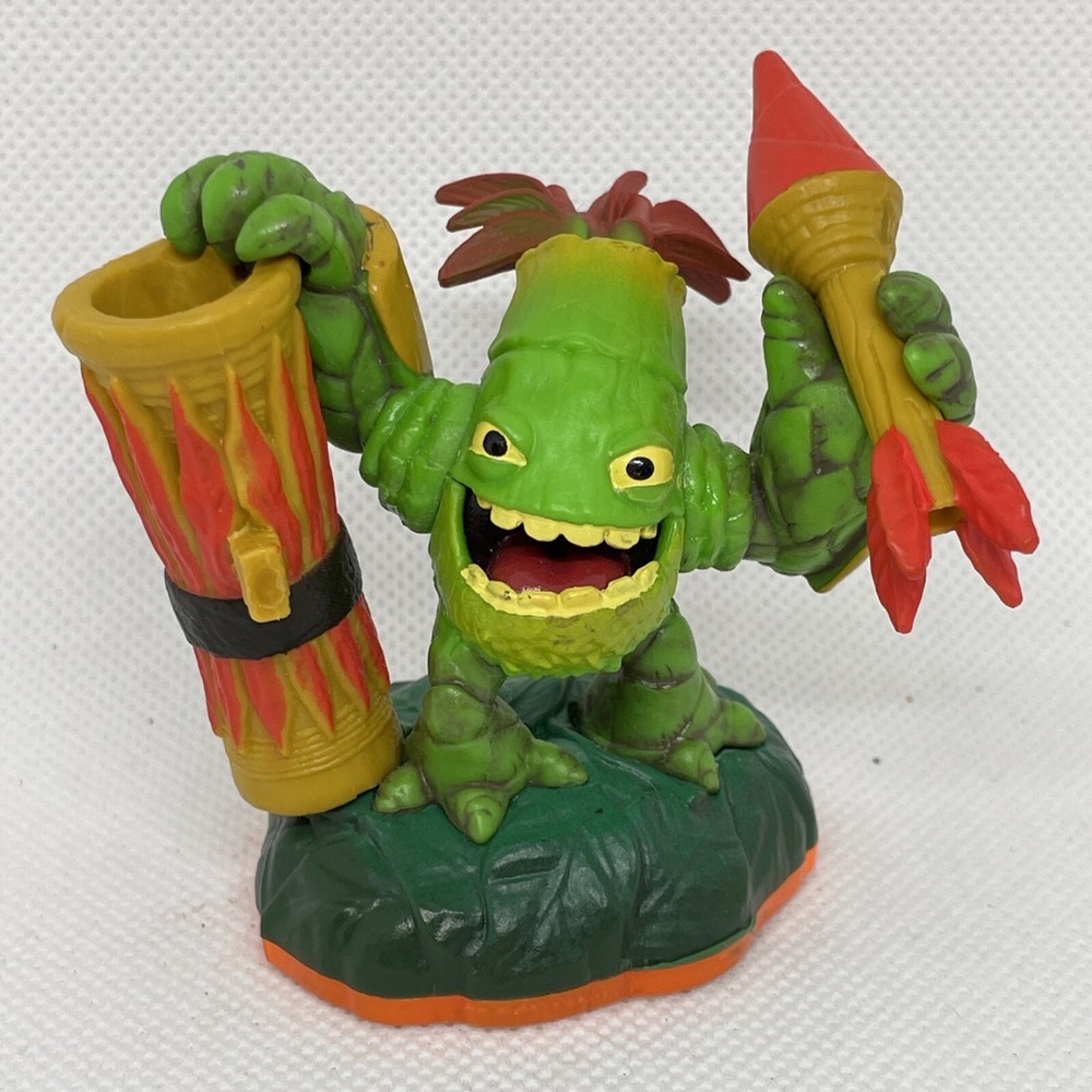 Zook Skylanders Giants Activision Green Bazooka Guy Figure Model # 84513888